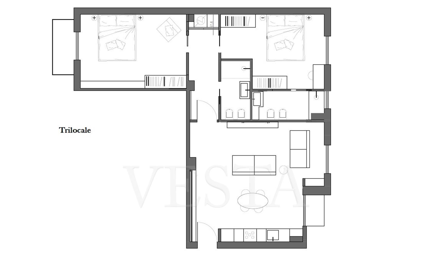 Vendita Milano Trilocale
