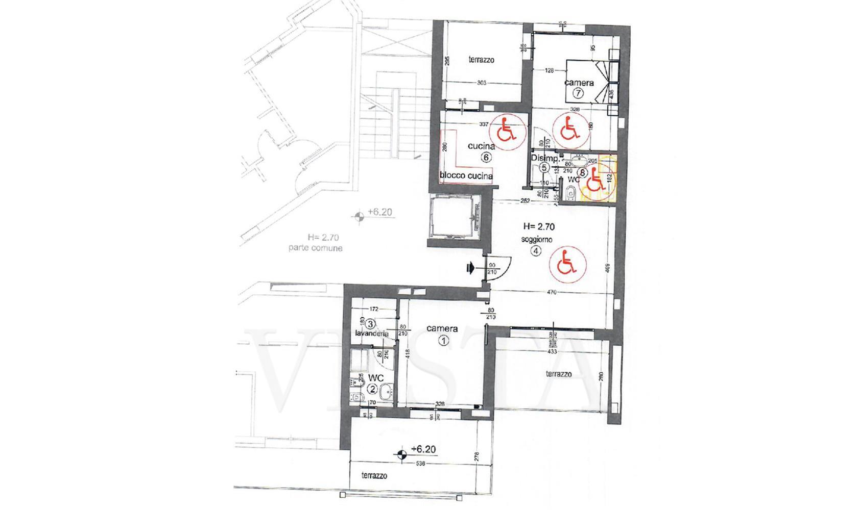 Affitto Milano Trilocale